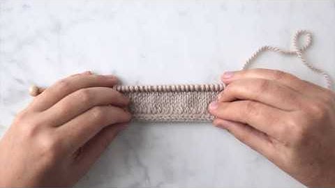 I-Cord Cast On Tutorial | Purl Soho