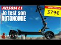 Ausom L1 : VRAI test d’autonomie – combien de km en réalité ?