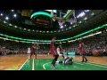 LeBron James&#39; MONSTER alley-oop slam @ Celtics!ᴴᴰ