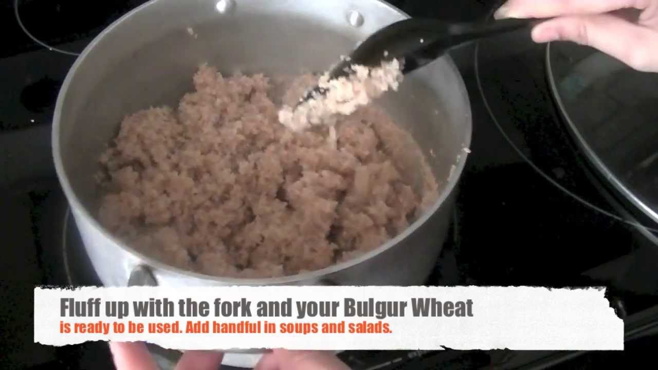 How to cook Burgol or Bulgur Wheat? Healthy Food ideas - YouTube