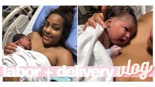 Labor & Delivery VLOG *RAW + REAL CODE PINK*