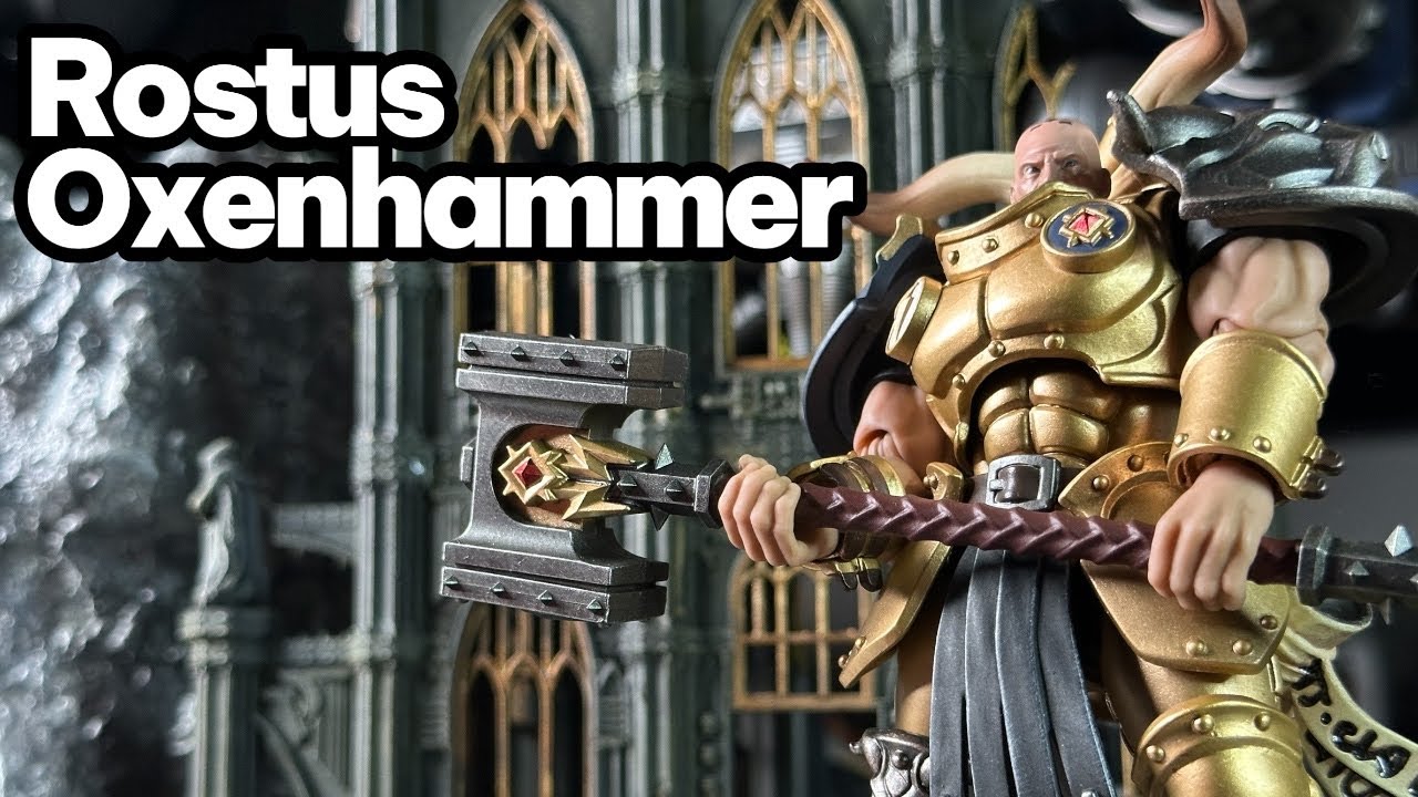 JoyToy  Warhammer Age Of Sigmar The Black Talons Rostus Oxenhammer