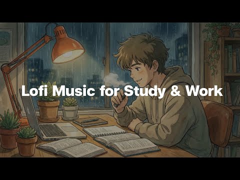 1 Hour Relaxing Lofi Music for Study & Work | Book - YouTube