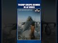 Trump Posts AI Video of Himself Bombing Protesters from &lsquo;King Trump&rsquo; Jet #shorts