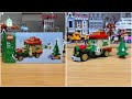 LEGO LE CAMION DE LIVRAISON DU PÈRE NOËL 40746 REVIEW ! #lego#christmas#legowintervillage 