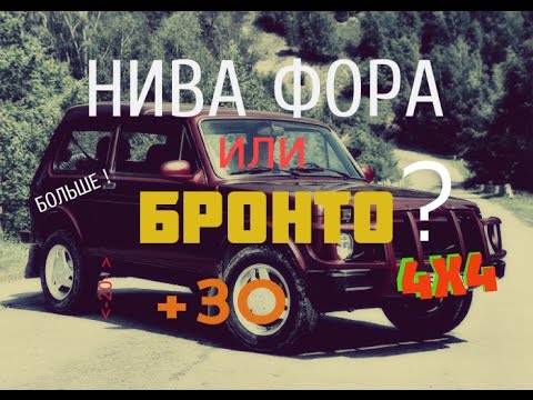 Видео: НИВА БРОНТО. ИЛИ ФОРА ? Обзор Нива Фора и тест - драйв | LADA NIVA LONG