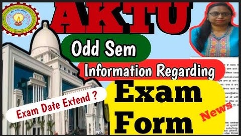 Aktu  Enrollment form date extend 2025-26 | Aktu latest exam information 2025-26| Final Date sheet