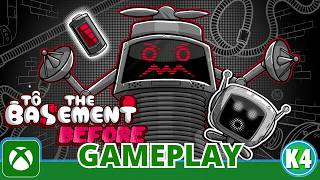 To The Basement: Before Is Robot Flappy Bird ? | First Look Xbox Gameplay (Triple Stack)