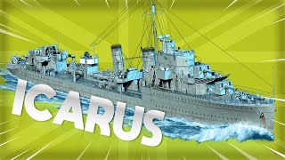 Icarus is not great, not terrible in World of Warships Legends