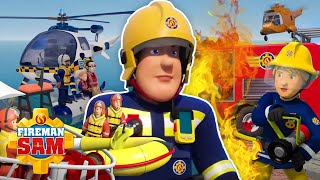 Best Vehicle Rescues!  | Fireman Sam Full Episodes! | 1 hour compilation | Kids Movie