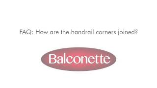 How to join Balconette's Hybrid® Glass Balustrade System handrail corners