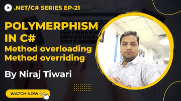 Polymorphism in C# | Method Overloading | Method Overriding | Oops Concept | Ep. 21 - Hindi