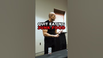 QUIT EATING JUNK FOOD // ANDY ELLIOTT