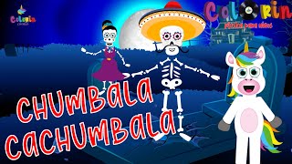 CHUMBALA CACHUMBALA 💀Las Calaveras Salen De Su Tumba - Canción Infantil Halloween 🎃 y Día De Muertos