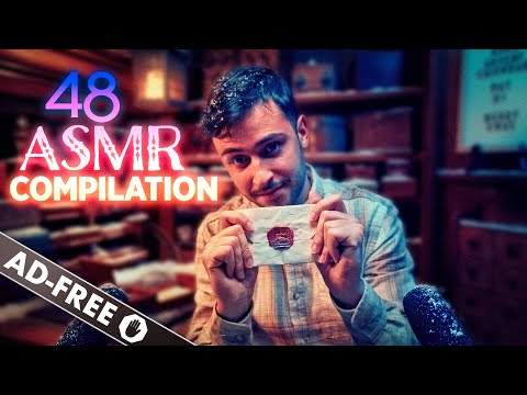 AD-FREE | ASMR Compilation | 48 Mystery Trigger Boxes!