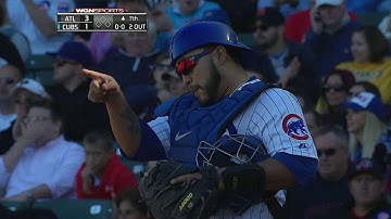 ATL@CHC: Cubs strike 