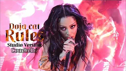 Doja Cat - Rules (Live Studio Version ll - Coachella 2022)