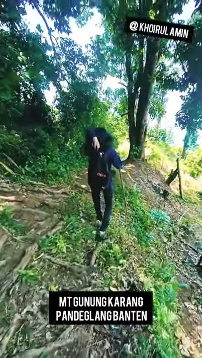 Gunung karang pandeglang BANTEN (khoirul amin)