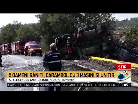 Accident grav pe