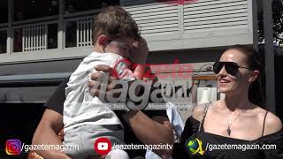 Fahriye Evcen, Burak Özçivit Çifti Oğulları Karan Ile Nişantaşında Görüntülendi