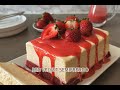 Red velvet semifreddo