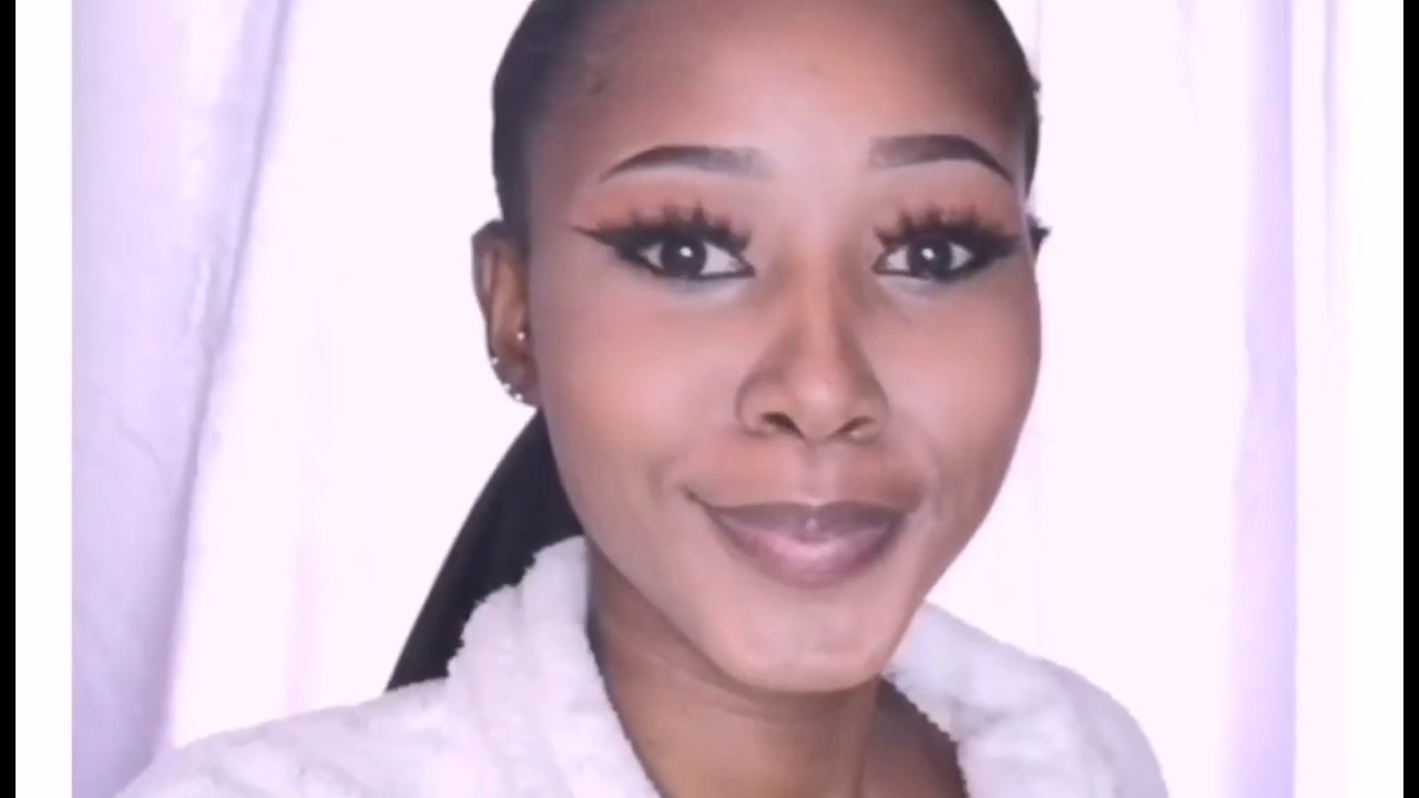 Day to day makeup tutorial for beginners | South African YouTuber - YouTube