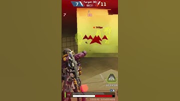 Can not escape from my Gas Trap APEX LEGENDS MOBILE #shorts