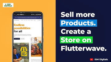CREATE AN ONLINE STORE | FLUTTERWAVE