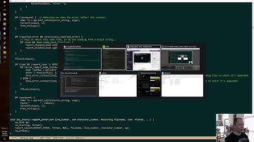 Livestream: Improving the code positions reported in error messages (part 2)