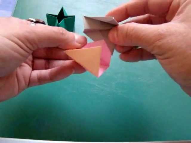 Origami Maniacs 63: Origami Star Prism 折り紙反角柱 - YouTube