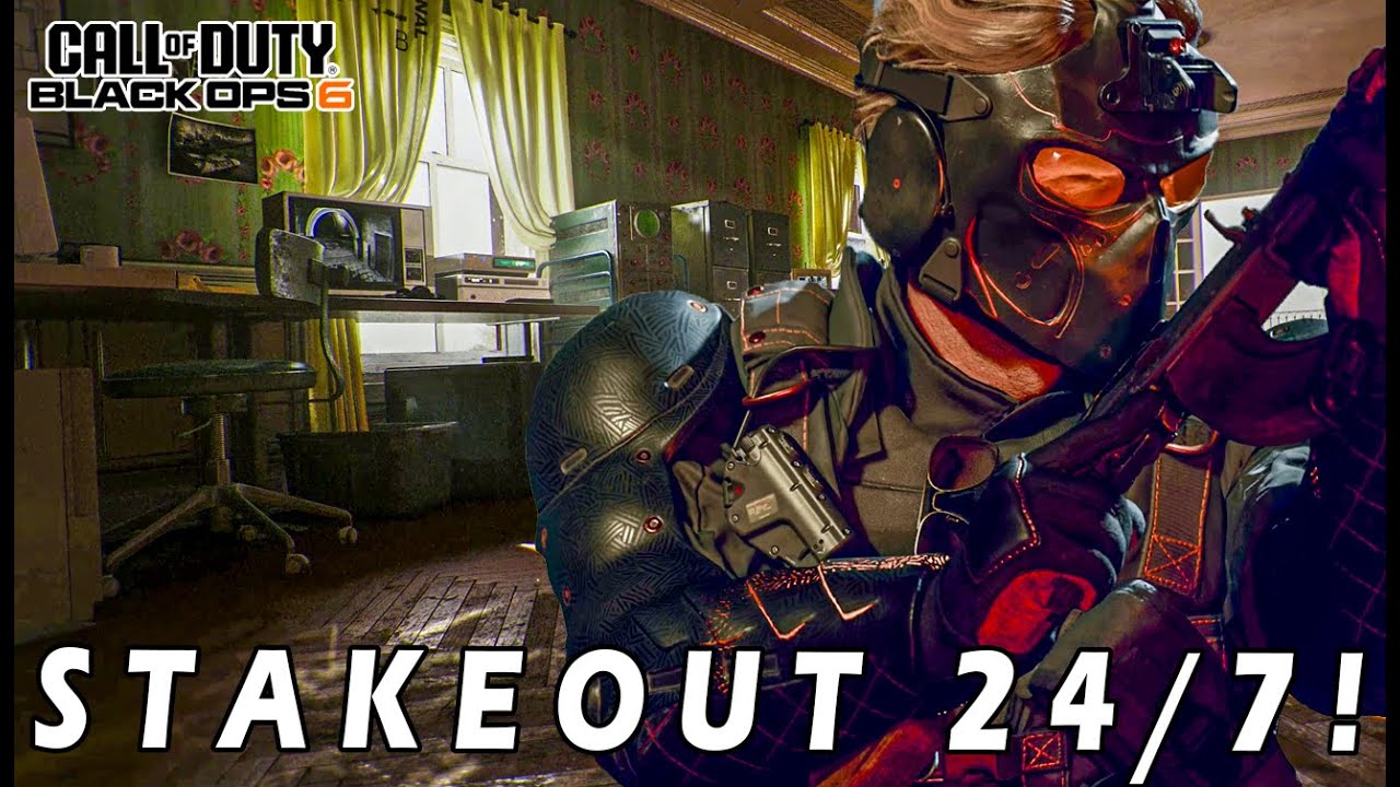 [CALL OF DUTY BLACK OPS 6] STAKEOUT 24/7! - YouTube