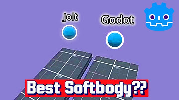 GODOT PHYSICS SOFTBODY vs Godot jolt softbody