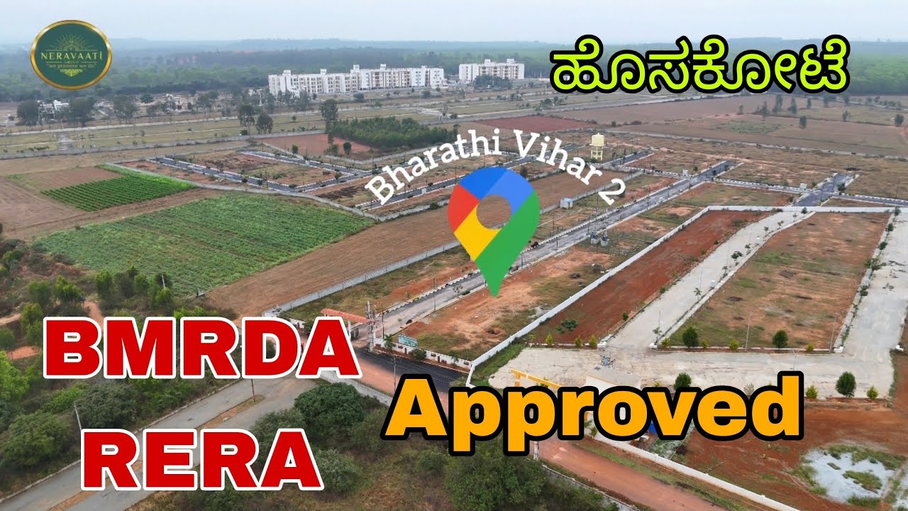 Bharathi Vihar 2 | BMRDA Approved Sites in Hoskote | Villa Plots