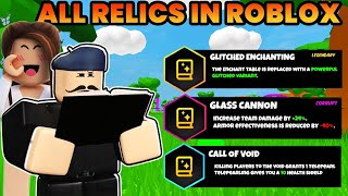 Relics in Roblox bedwars