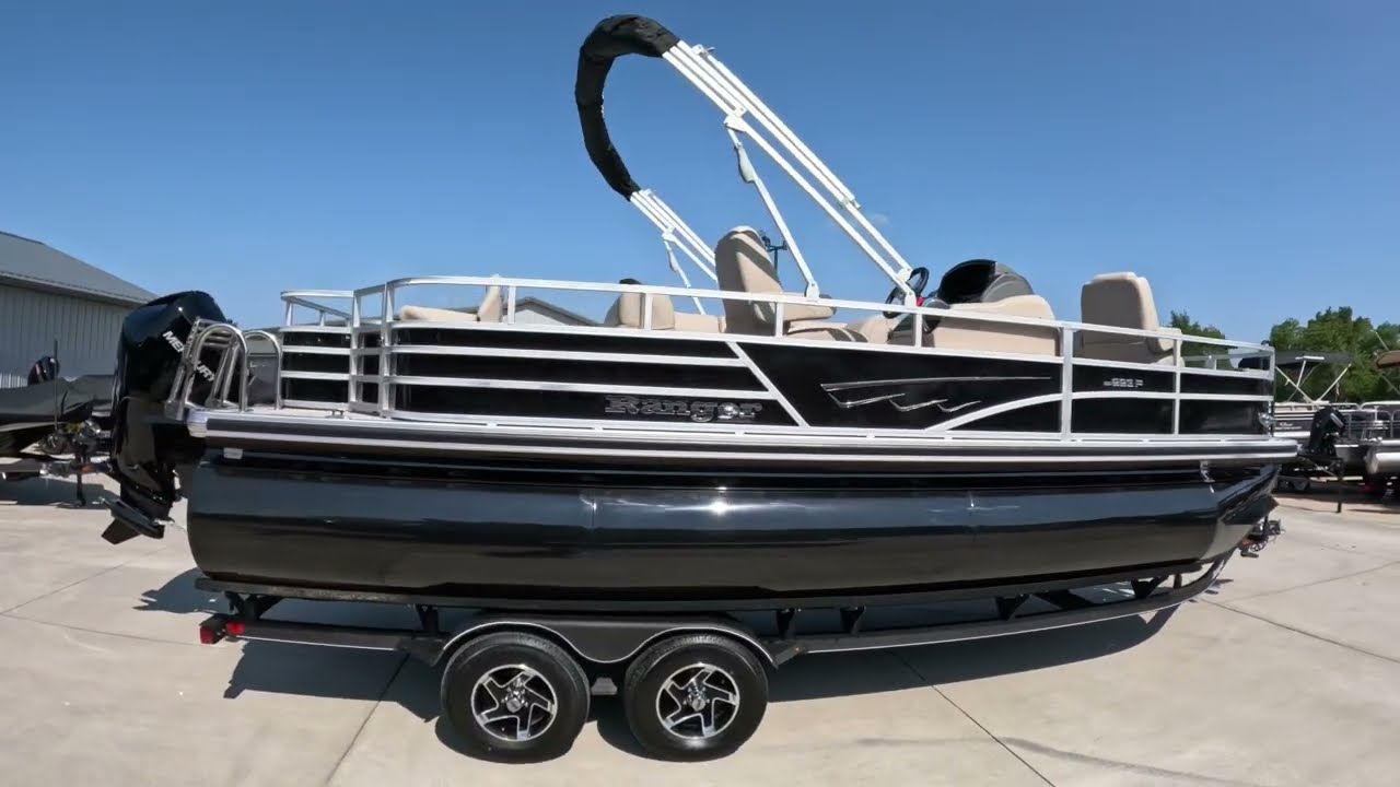 2024 Ranger pontoon boat 223F Fish Tri-Toon w/200HP Mercury 4 Stroke!!  Stock# R1517