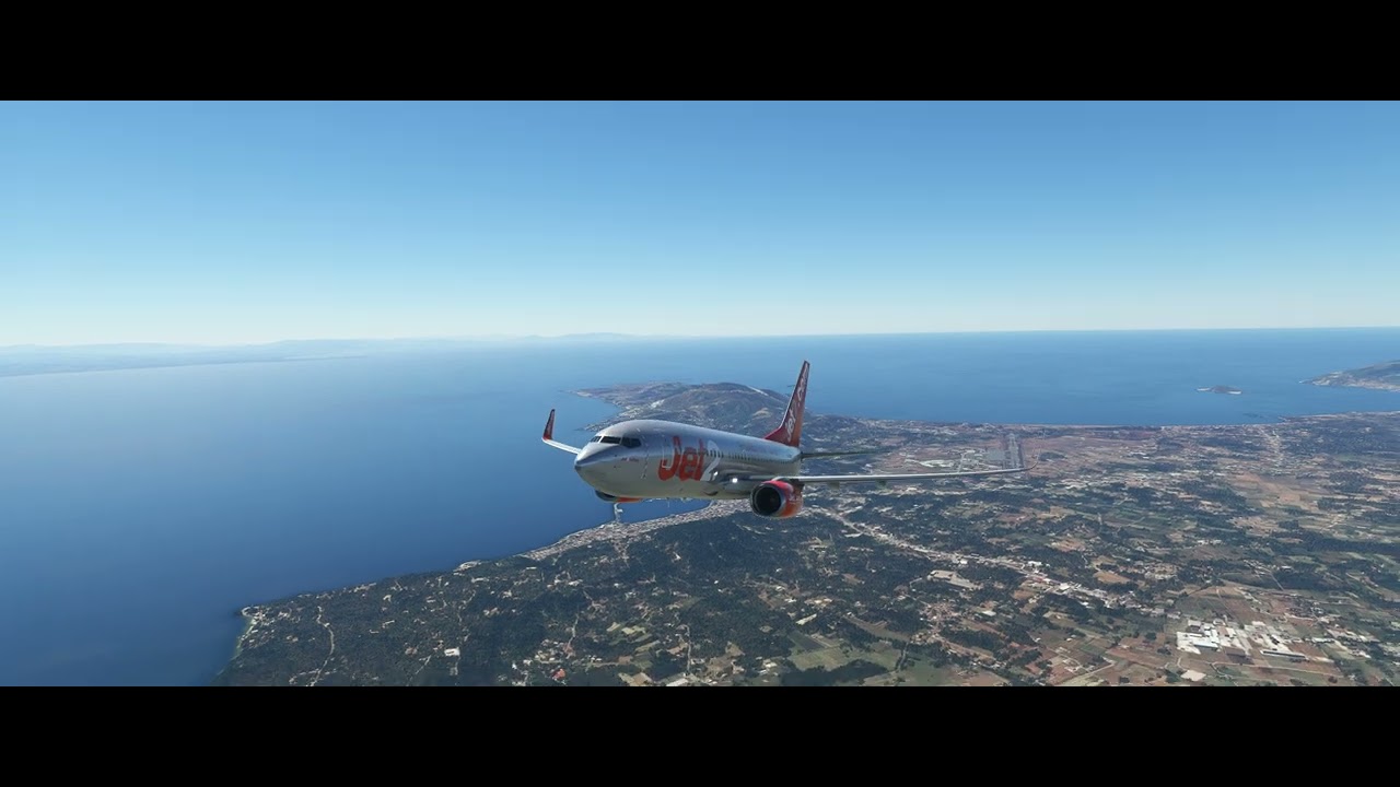 MSFS | PMDG 737 | Take-off LGZA RWY 34 - YouTube