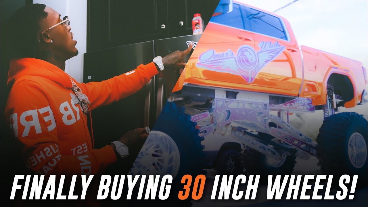 Finally buying 30 inch wheels from Omar Wheels YouTube