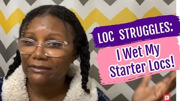 WEEK 2: I WET MY STARTER LOCS | THE STRUGGLES -  ITCHY SCALP | LOC JOURNEY
