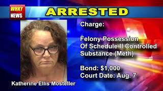 Woman Charged With Drug Offense After Seizure Of Meth During Traffic Stop
