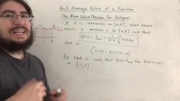 Average Value of a Function