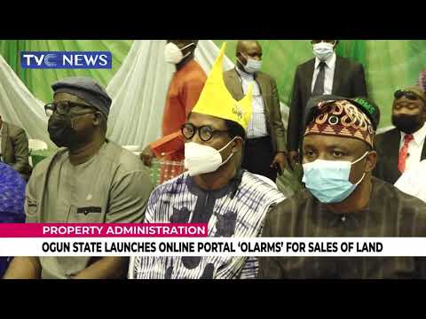 [LATEST] Ogun State Launches Online Portal 'OLARMS' For Sales Of Land