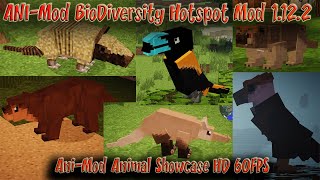Ani-Mod Biodiversity Hotspot Animals Showcase Minecraft Animals Episode 48