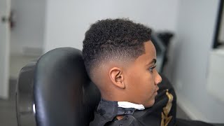 How to fade mixed boy hair || barber tutorial screenshot 5