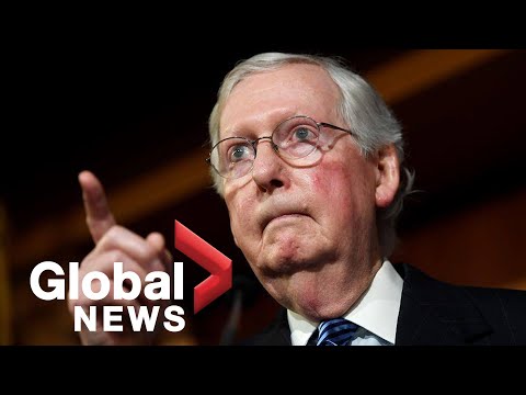 Mitch McConnell calls comments by Chuck Schumer outside U.S. Supreme Court "shameless"