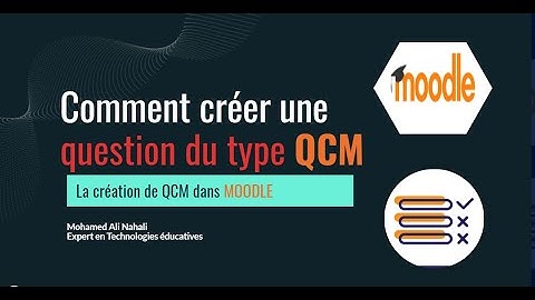 Comment créer des QCM dans #Moodle