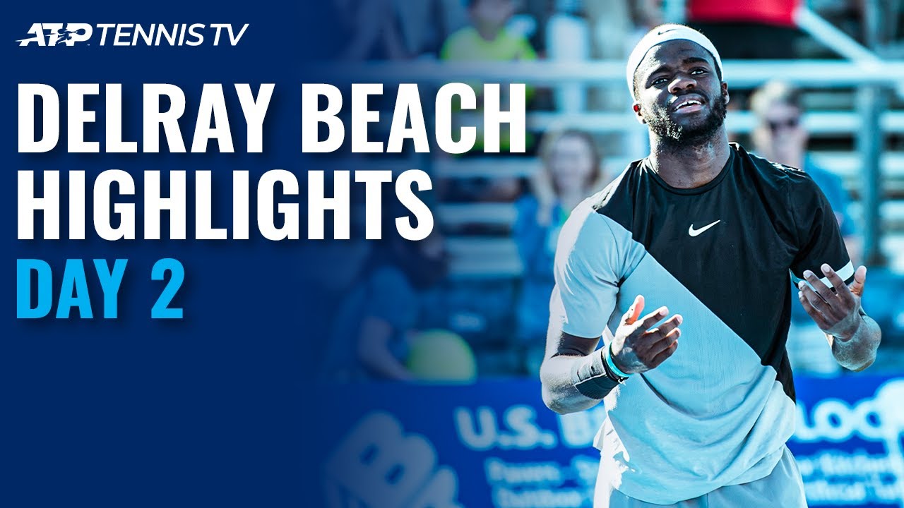 Tiafoe Defeats Young; Karlovic Wins ATP Match at Nearly 42 | Delray Beach Open 2021 Highlights Day 2