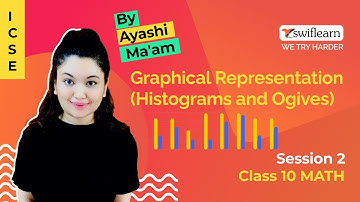 Graphical Representation (Histograms and Ogives) | ICSE Class 10 Maths | Session 2 - Swiflearn