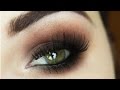 Maquiagem com Olho Marrom Esfumado para Iniciantes - Makeup Tutorial Brown Smokey Eyes