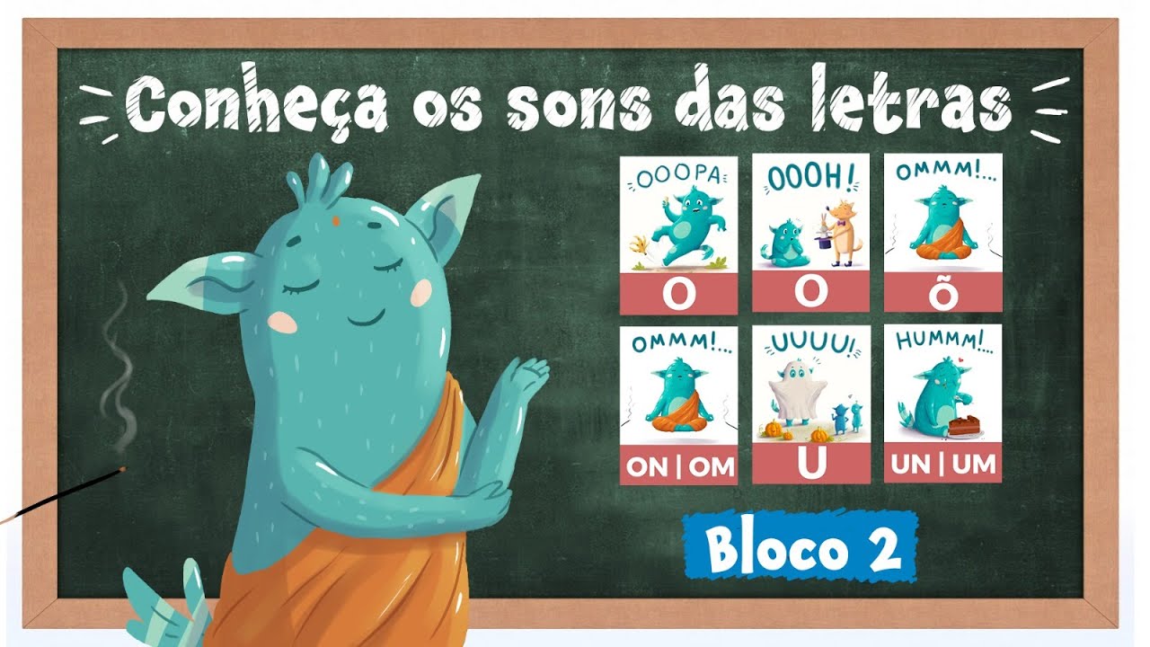 BEBETO E SONS DO ALFABETO - LETRAS O e U