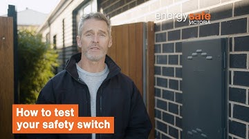 How to test your safety switch